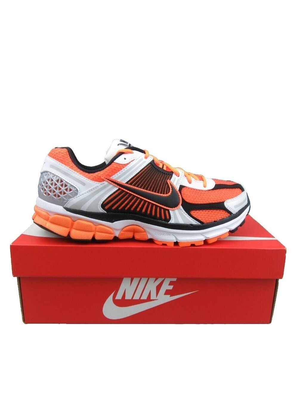 Nike Zoom Vomero 5 Athletic Shoes Mens Size 10 Total Orange Black NEW
